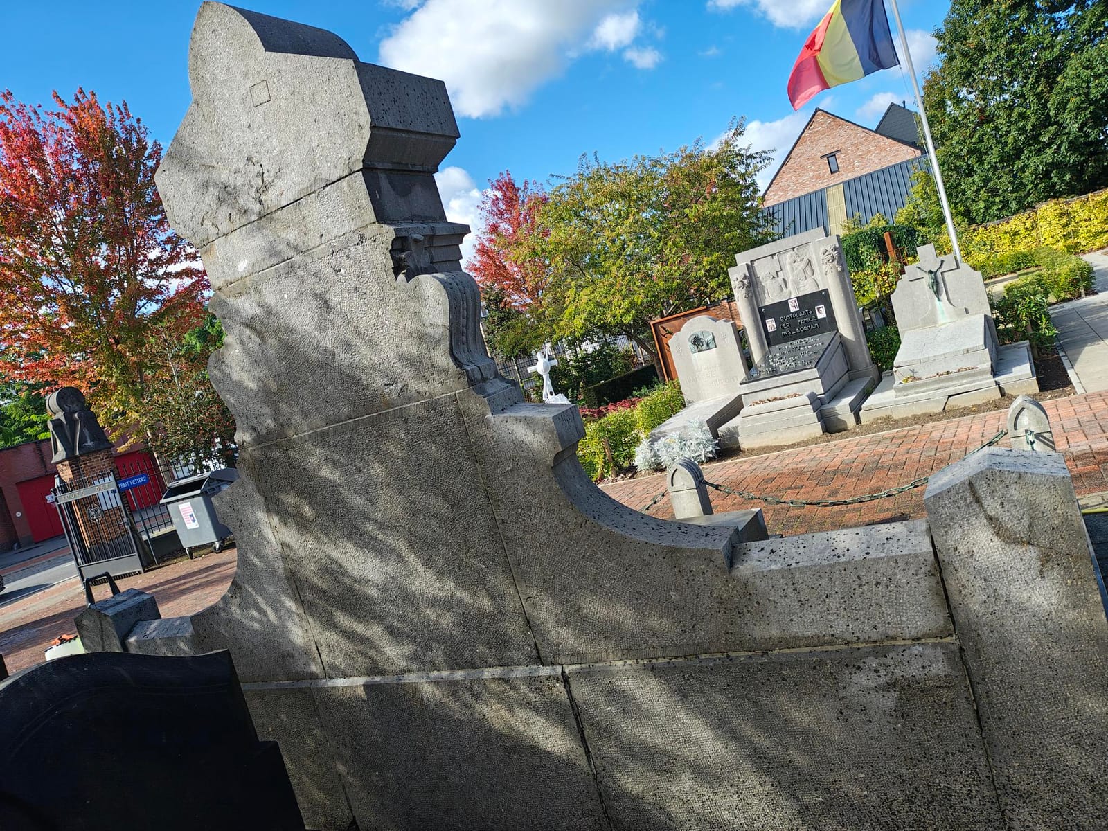 Na de reiniging: Grafmonument reiniging in Booischot